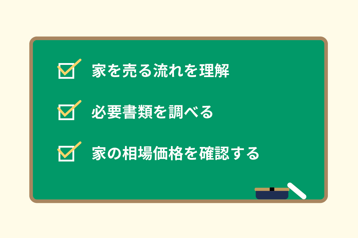 家を売るための準備(まとめ)